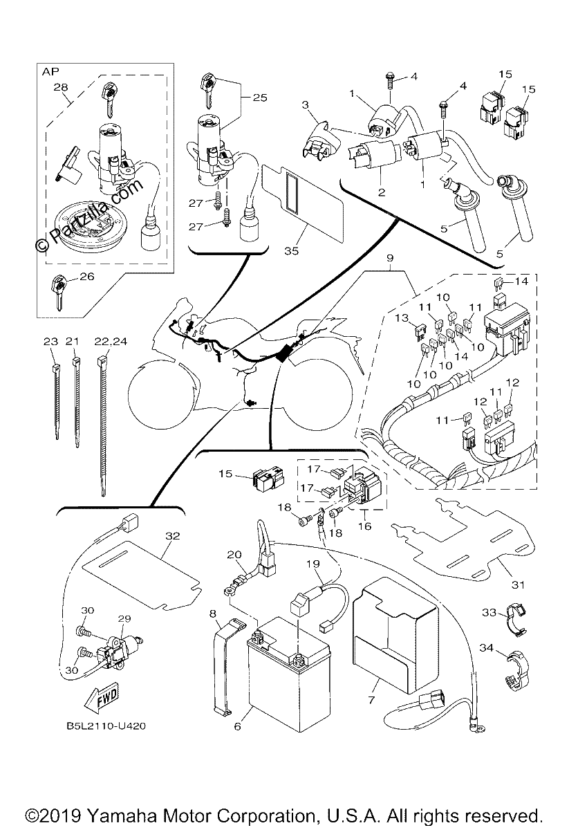Diagrama de ELECTRICAL 1