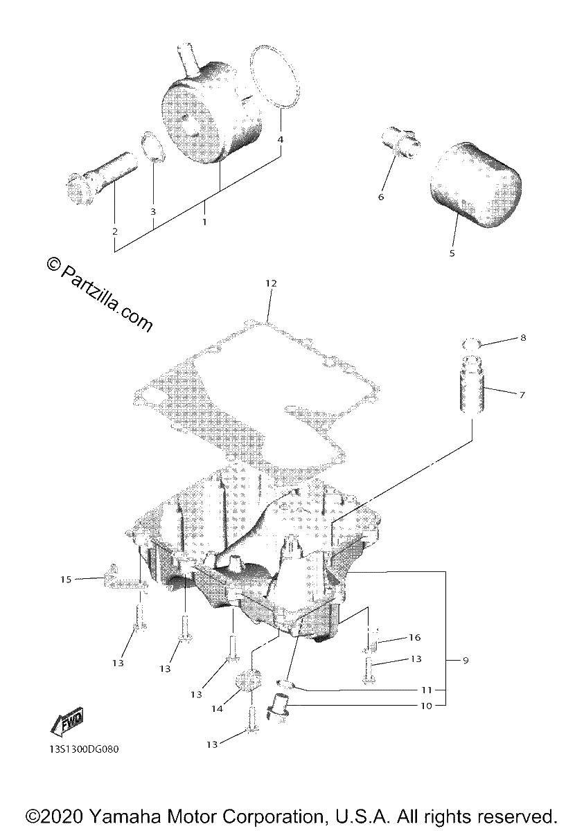 Diagrama de OIL CLEANER