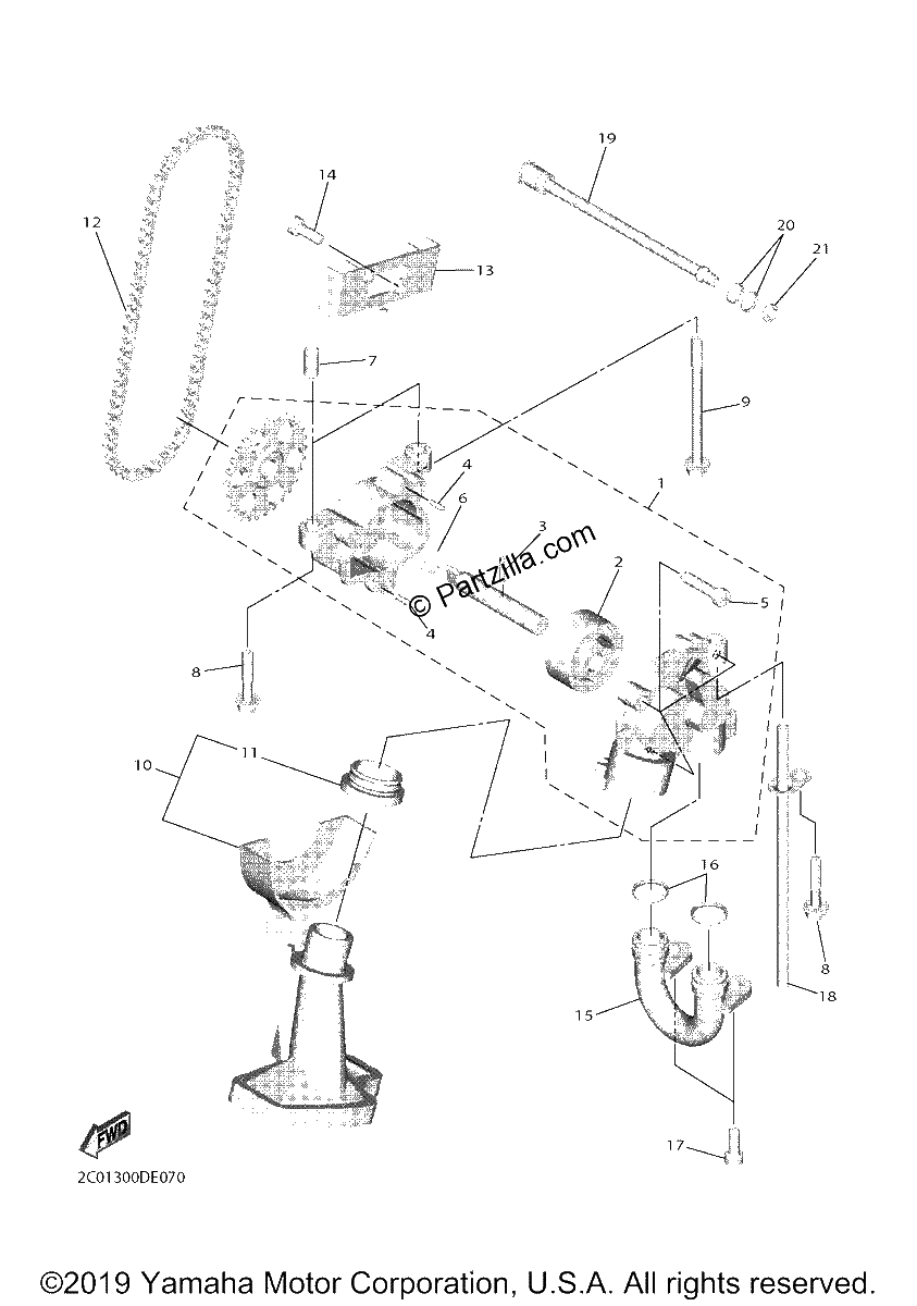 Diagrama de OIL PUMP