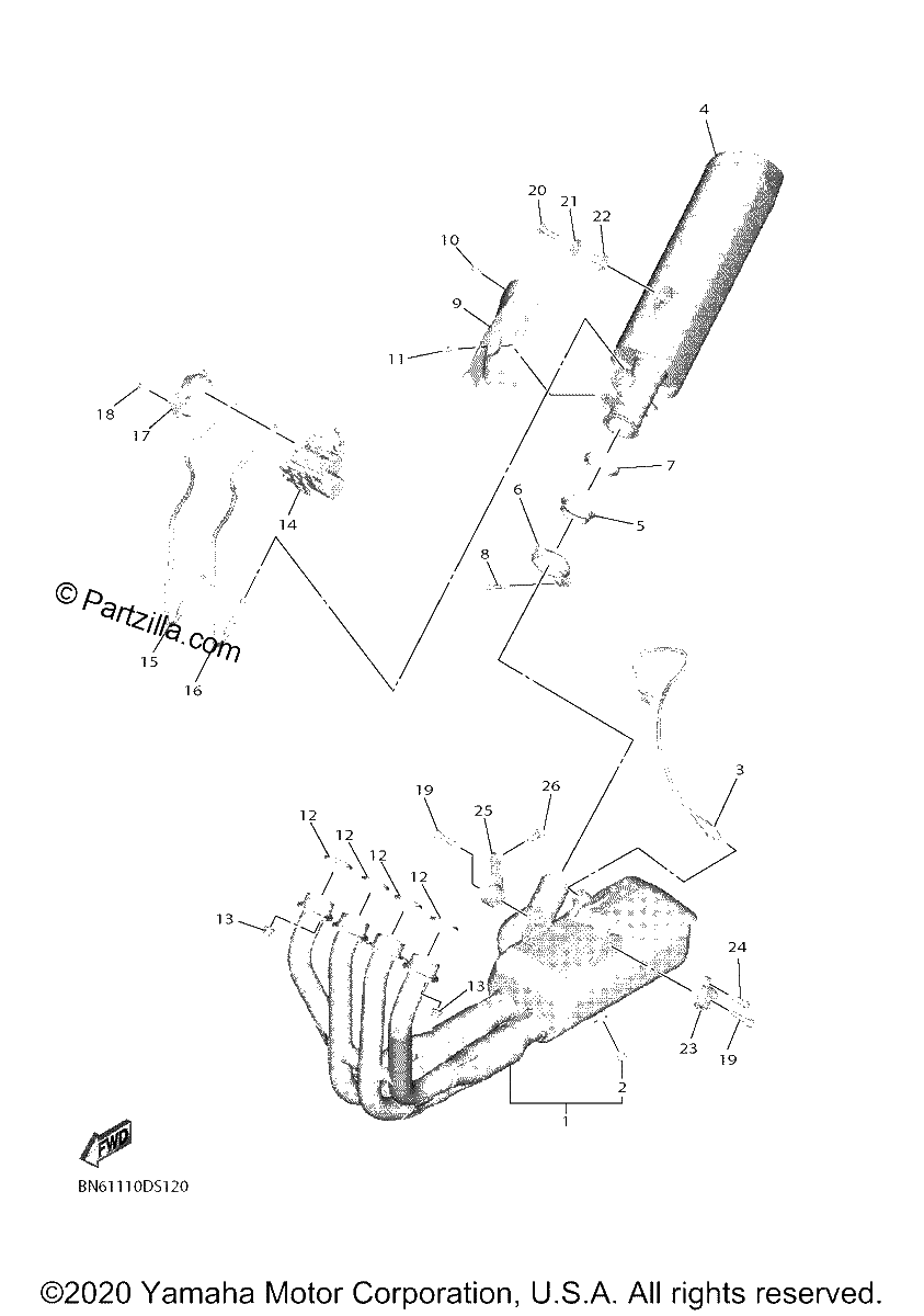 Diagrama de EXHAUST