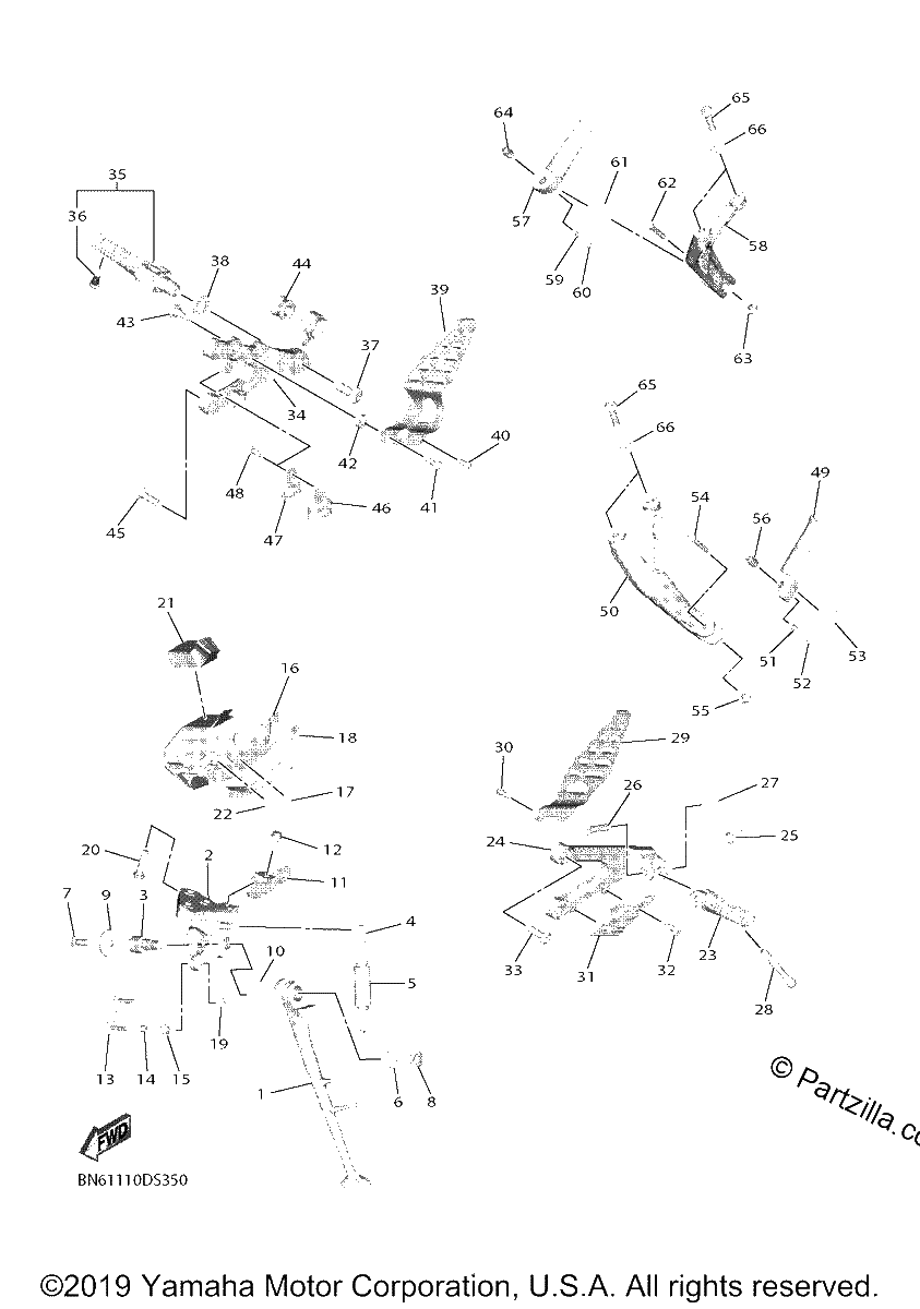 Diagrama de STAND FOOTREST