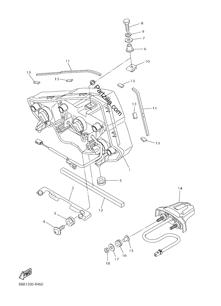 Diagrama de TAILLIGHT