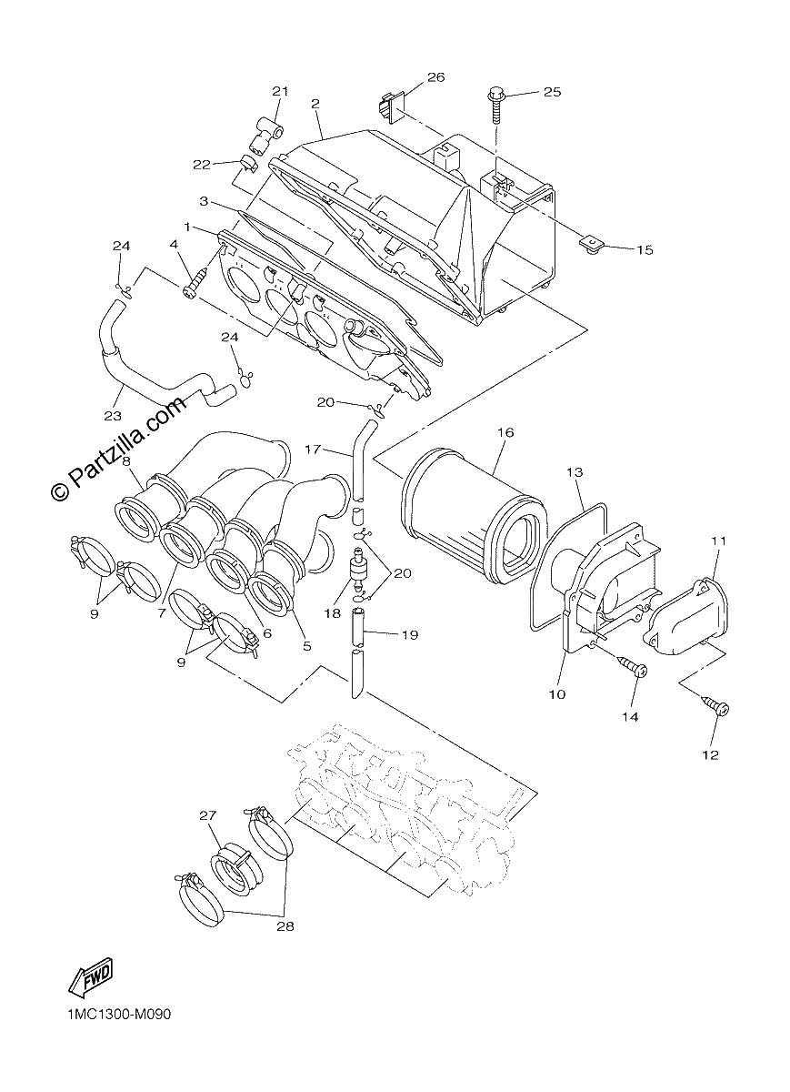 Diagrama de INTAKE