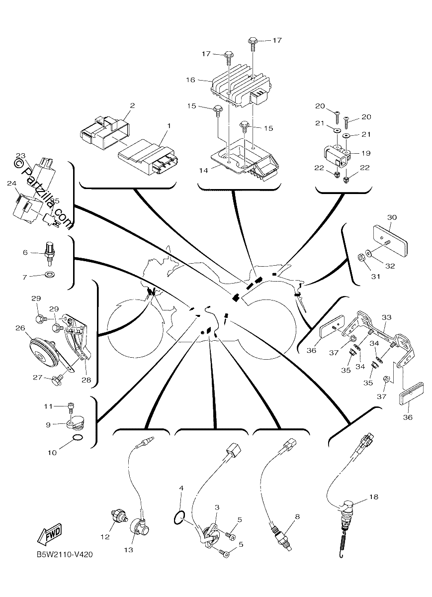 Diagrama de ELECTRICAL 2