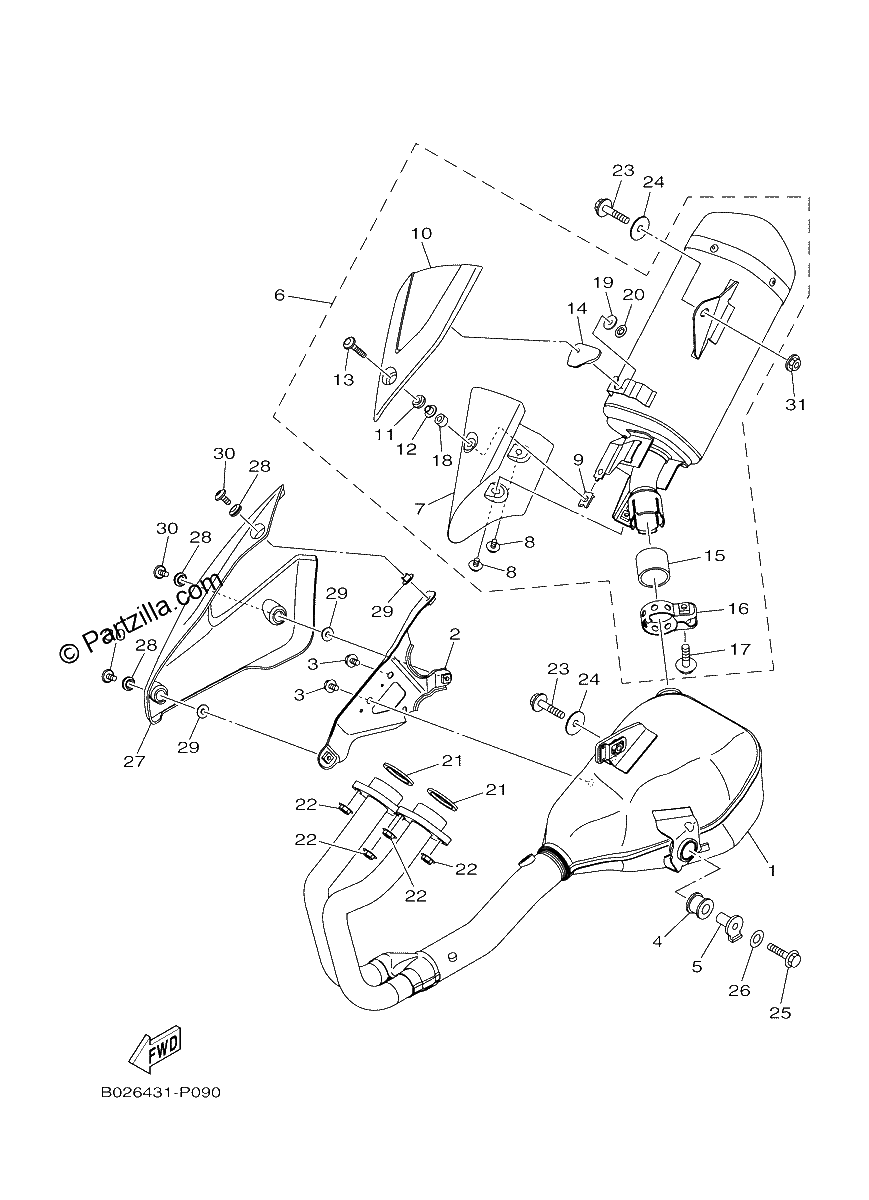 Diagrama de EXHAUST