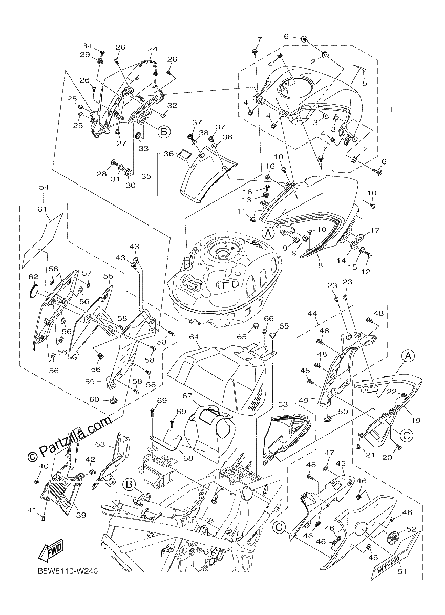 Diagrama de FUEL TANK 2