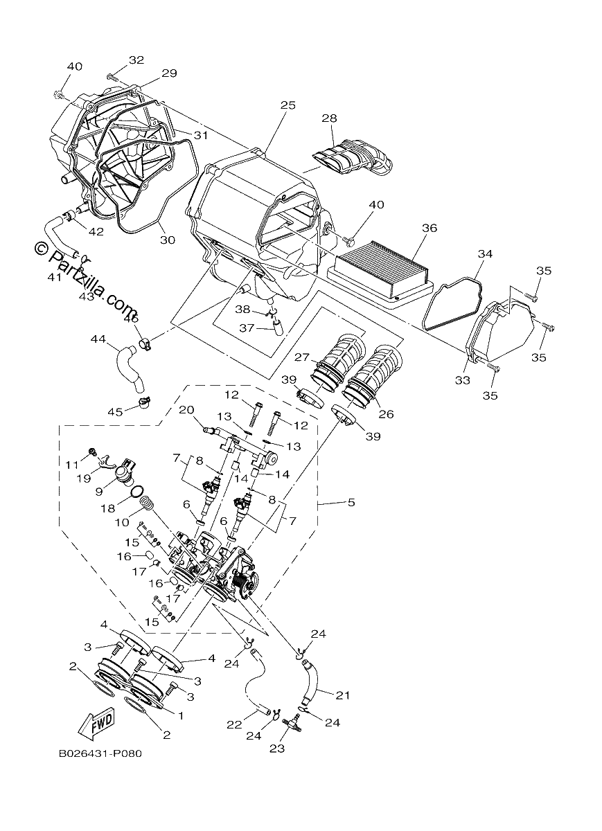 Diagrama de INTAKE