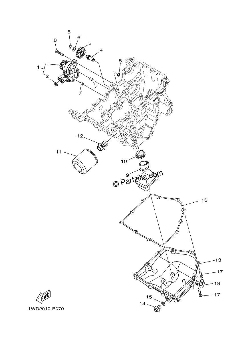 Diagrama de OIL PUMP
