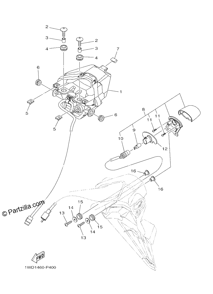 Diagrama de TAILLIGHT