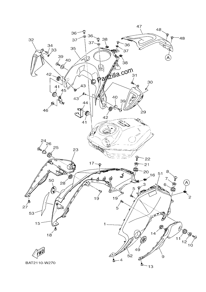 Diagrama de FUEL TANK 2
