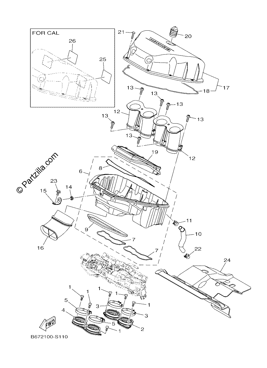 Diagrama de INTAKE