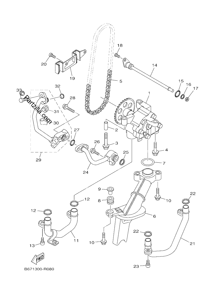 Diagrama de OIL PUMP