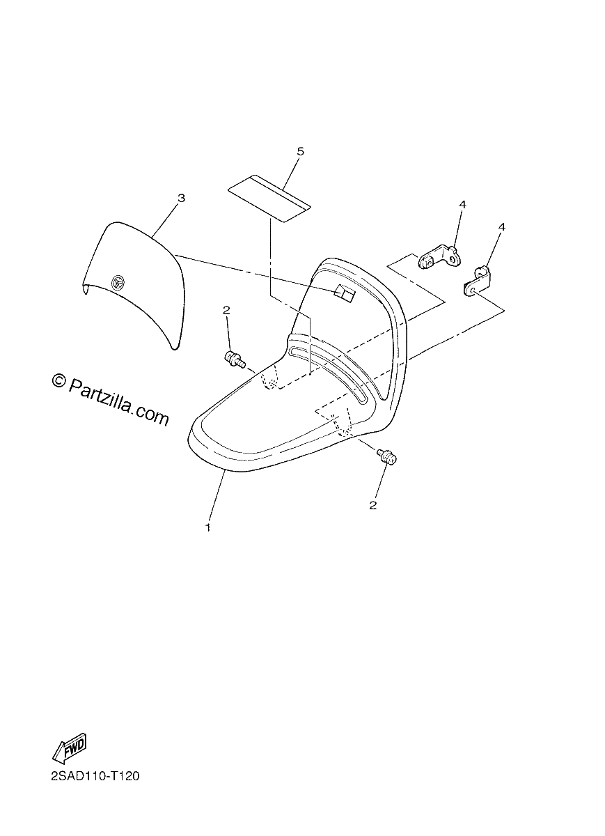 Diagrama de FRONT FENDER