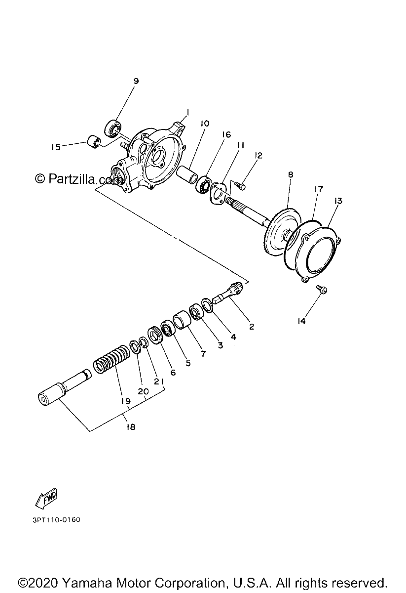 Diagrama de DRIVE SHAFT