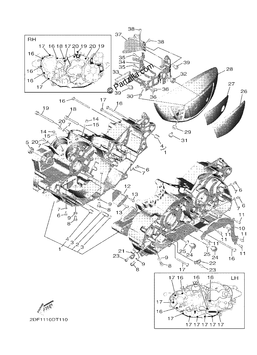 Diagrama de CRANKCASE