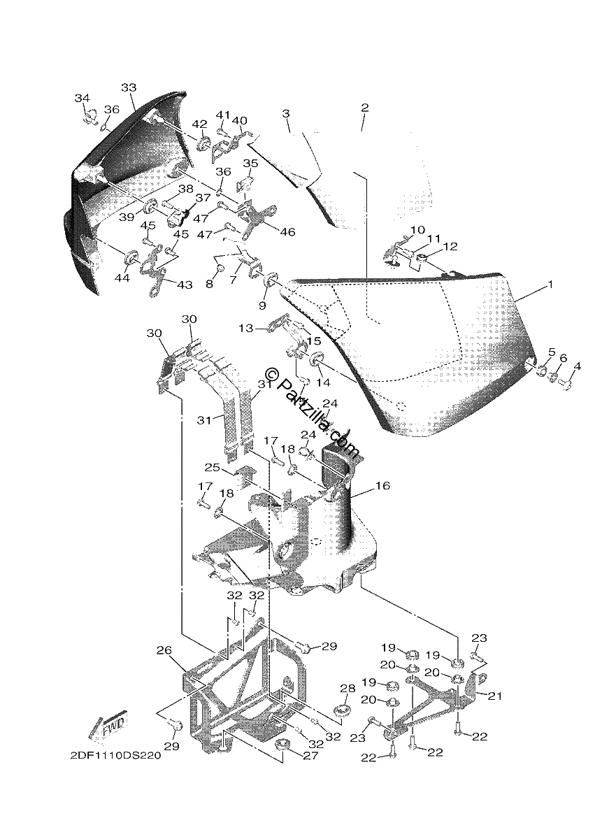 Diagrama de SIDE COVER