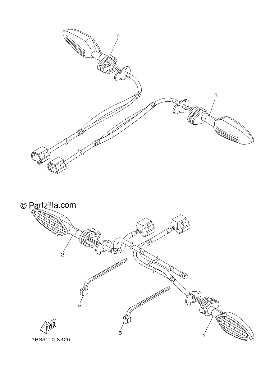 Diagrama de FLASHER LIGHT