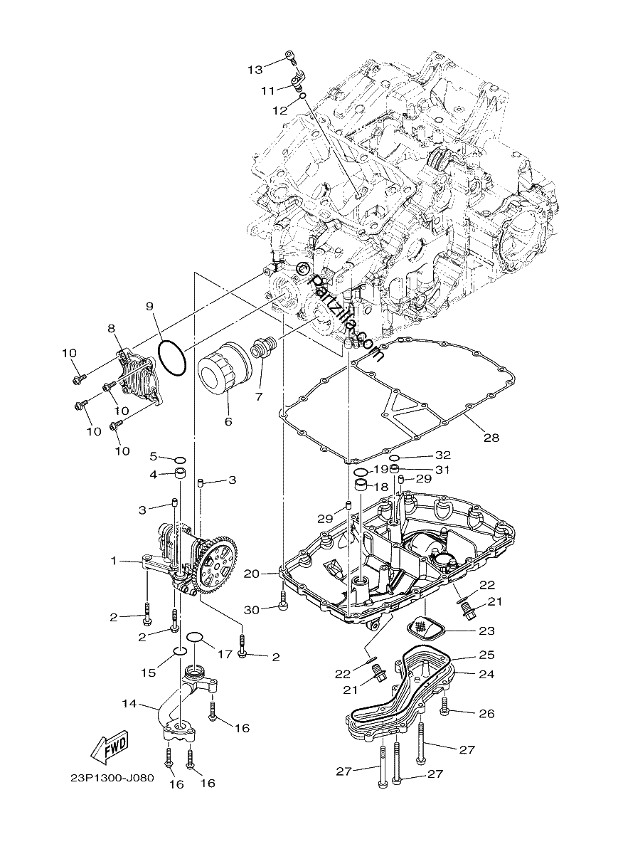 Diagrama de OIL PUMP