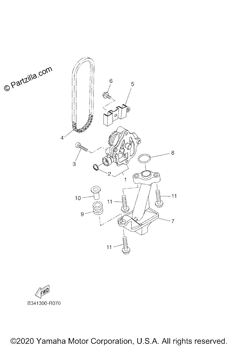 Diagrama de OIL PUMP
