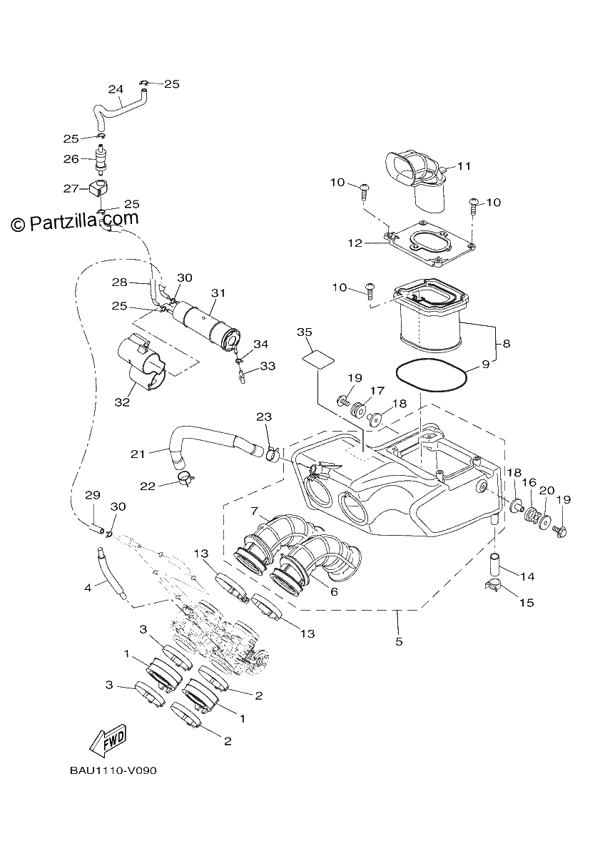 Diagrama de INTAKE
