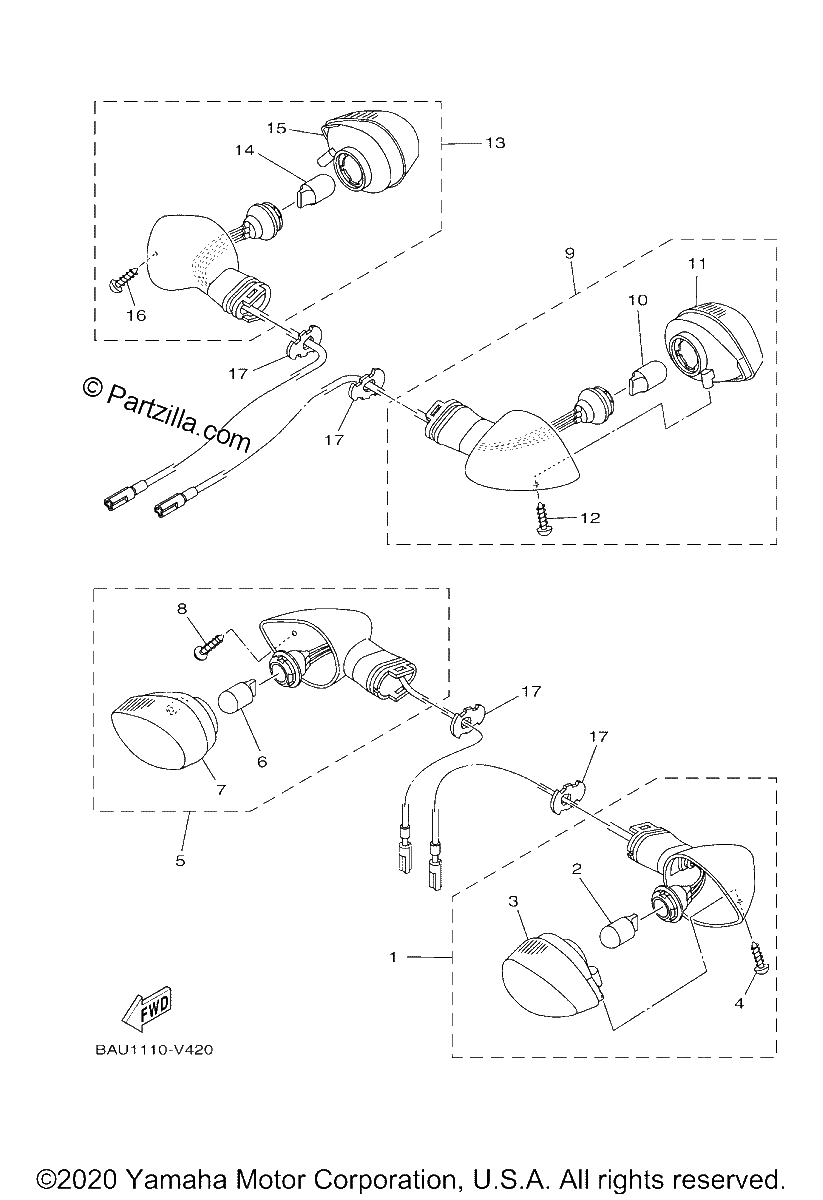 Diagrama de FLASHER LIGHT