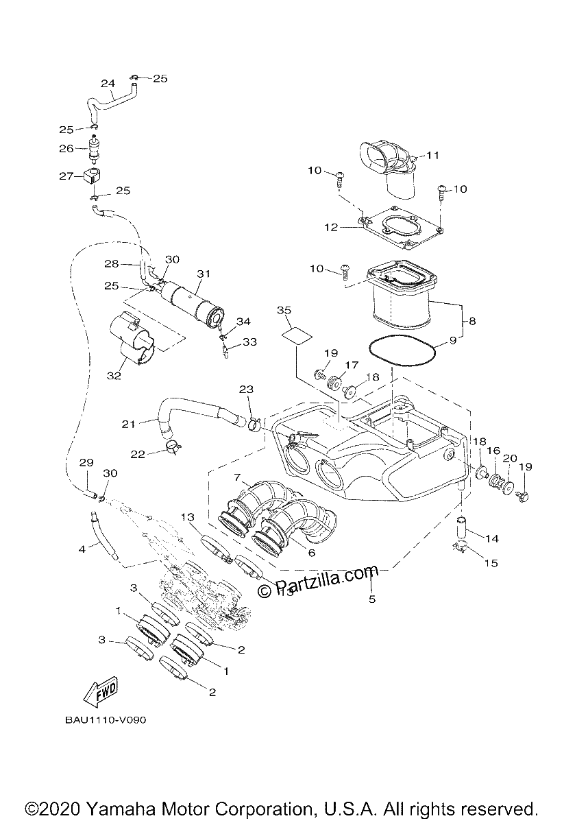 Diagrama de INTAKE
