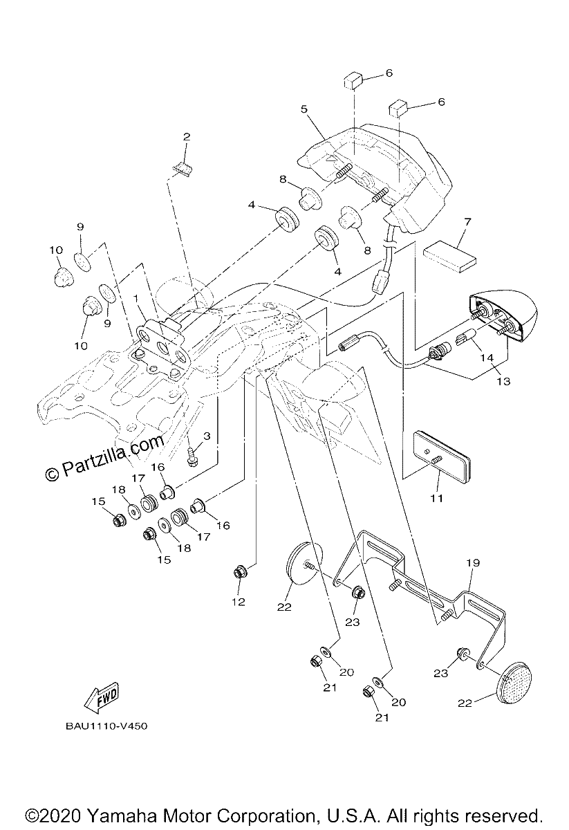 Diagrama de TAILLIGHT