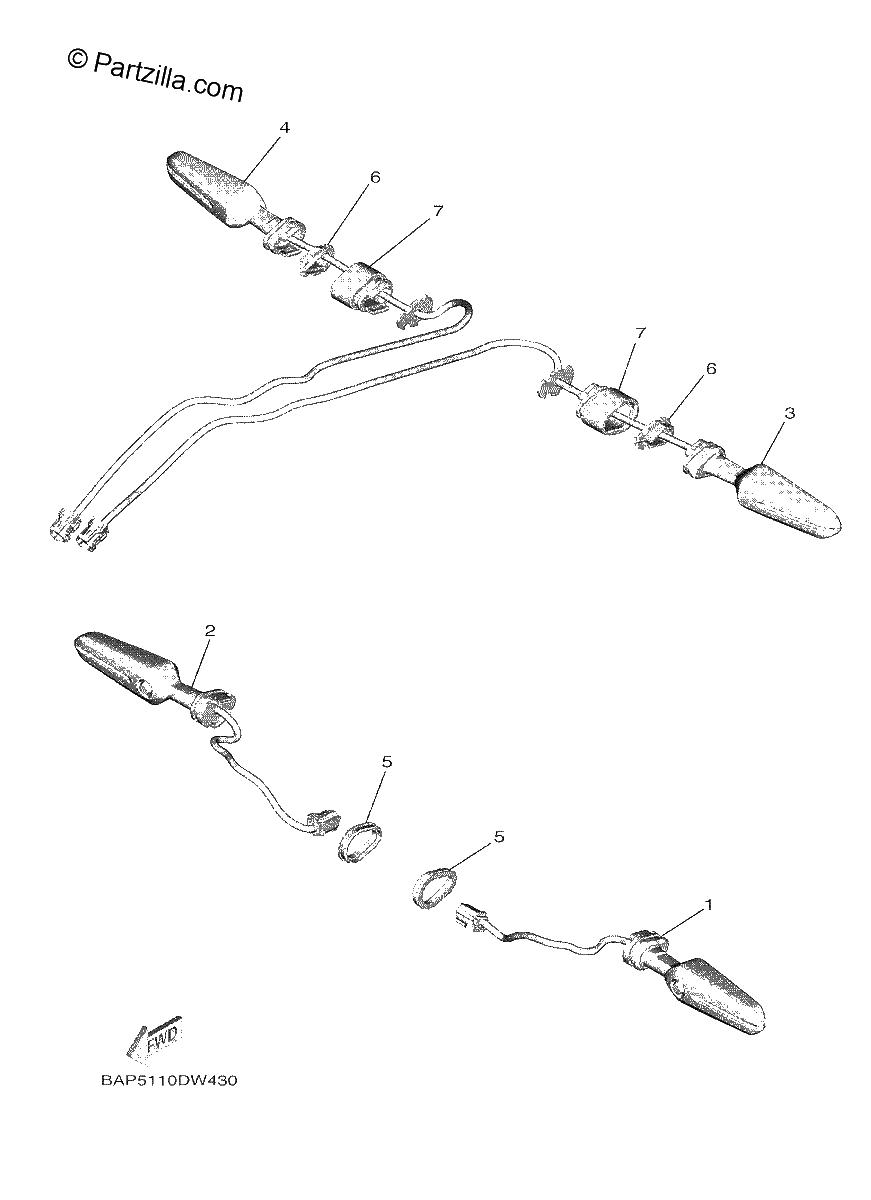Diagrama de FLASHER LIGHT