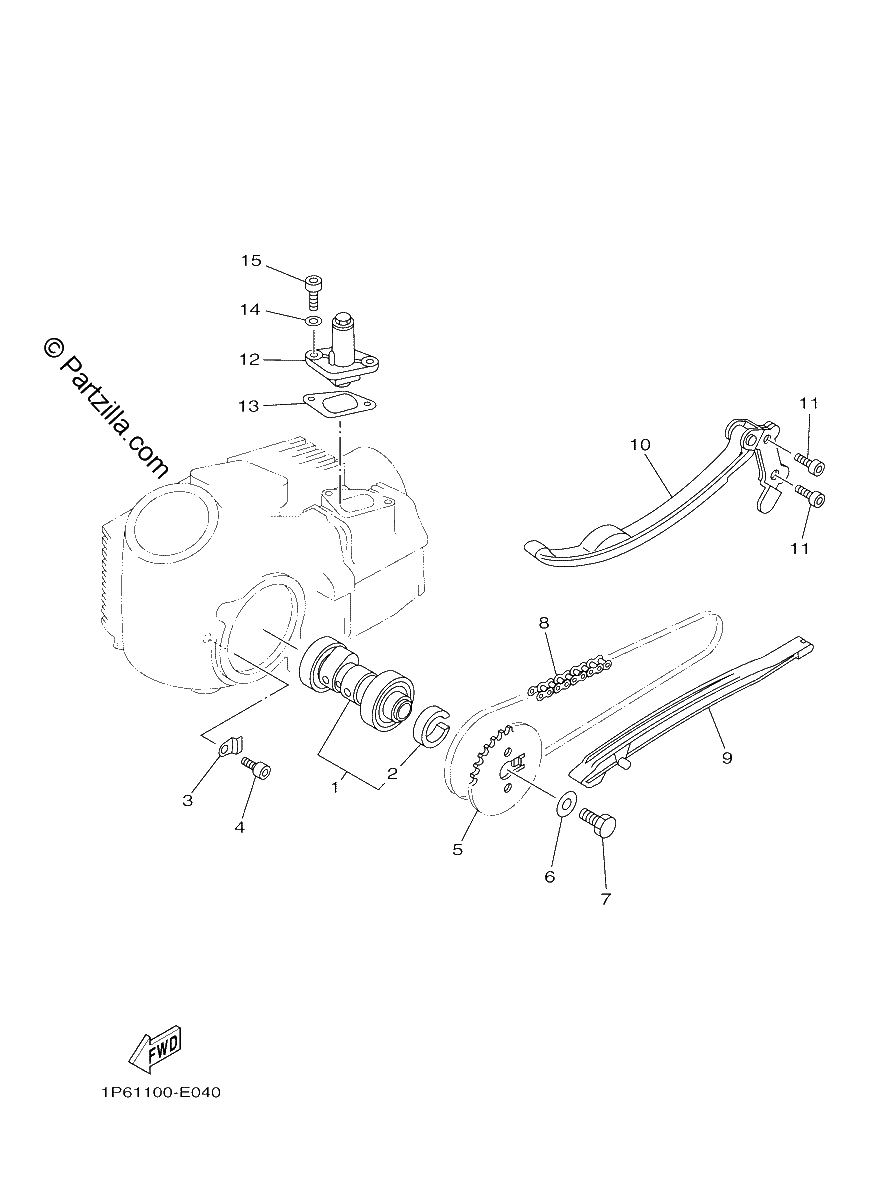 Diagrama de CAMSHAFT CHAIN