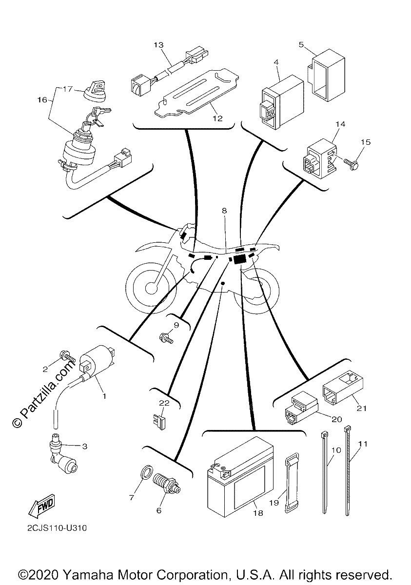 Diagrama de ELECTRICAL 1