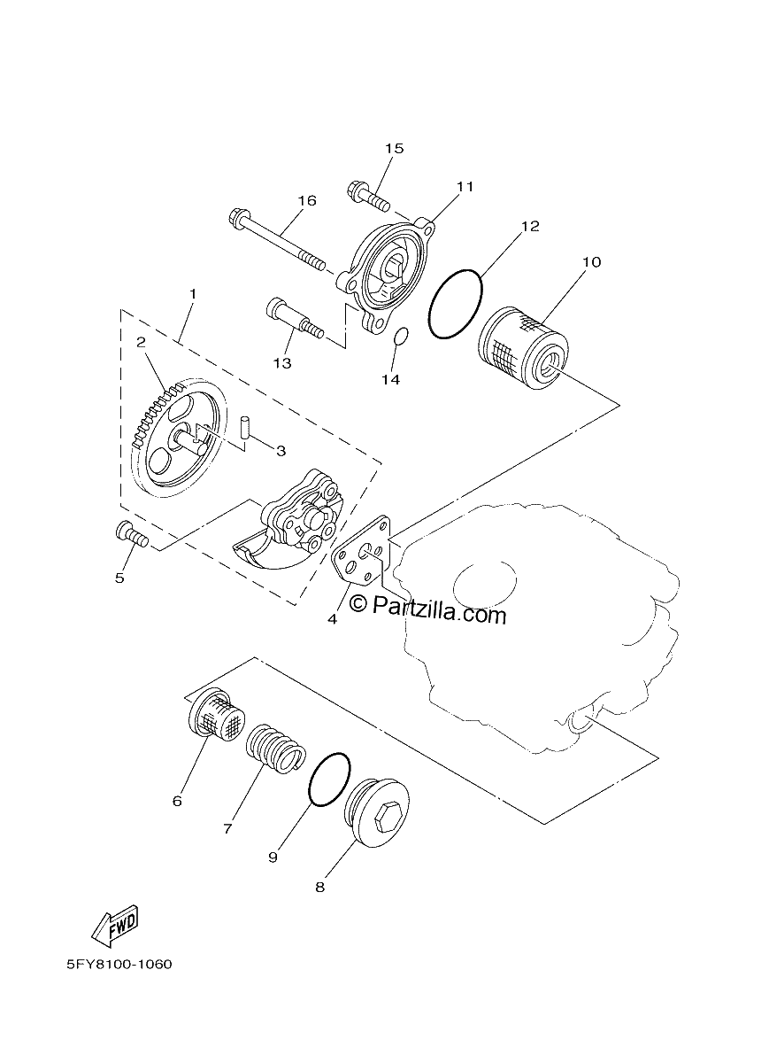 Diagrama de OIL PUMP