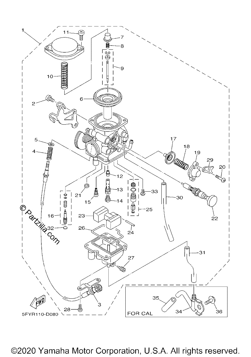 Diagrama de CARBURETOR