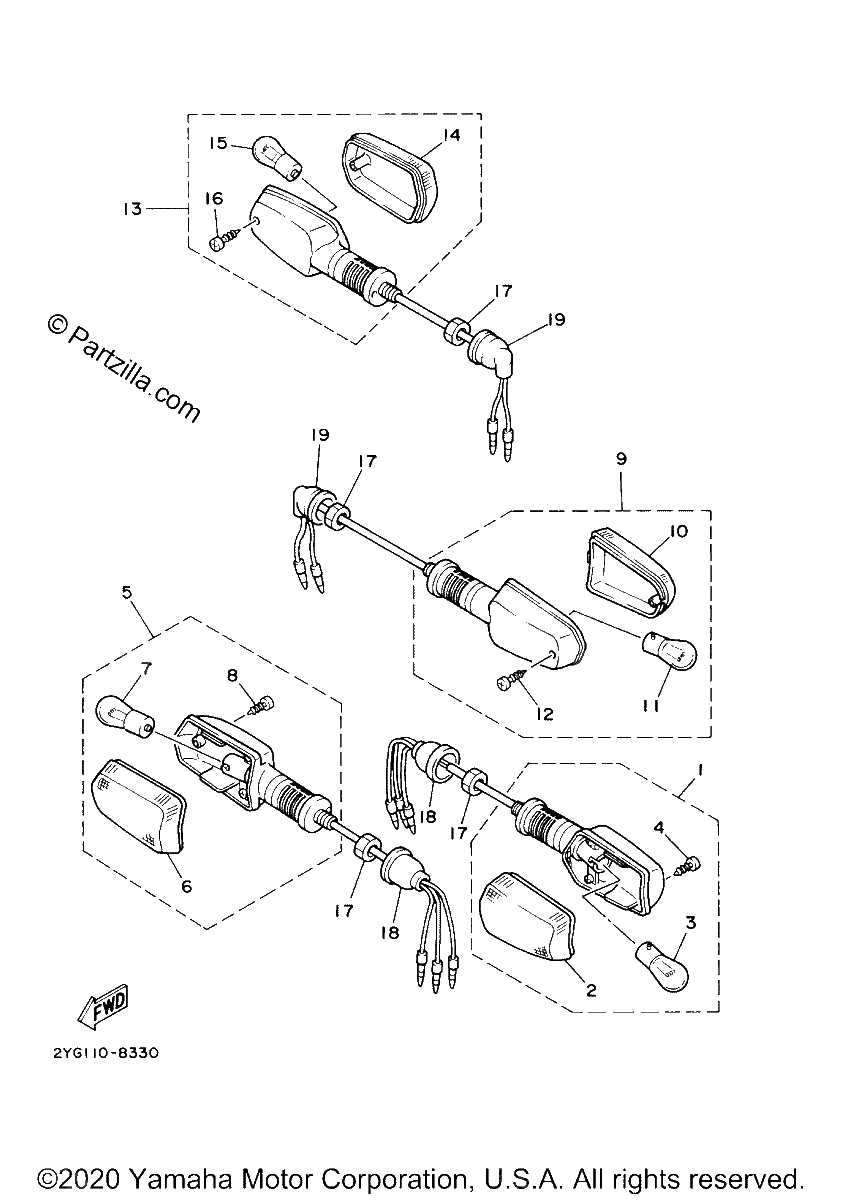Diagrama de FLASHER LIGHT