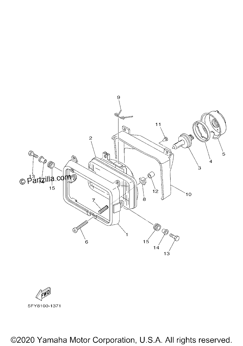 Diagrama de HEADLIGHT