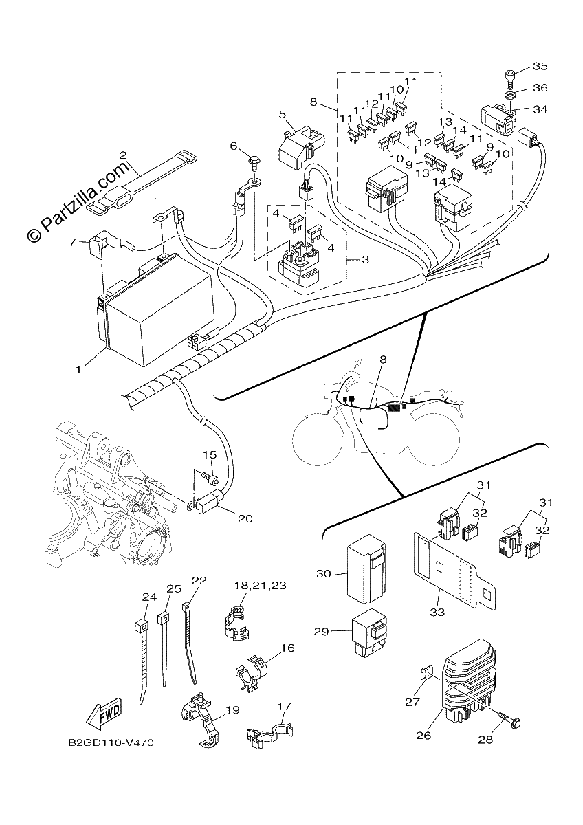 Diagrama de ELECTRICAL 1