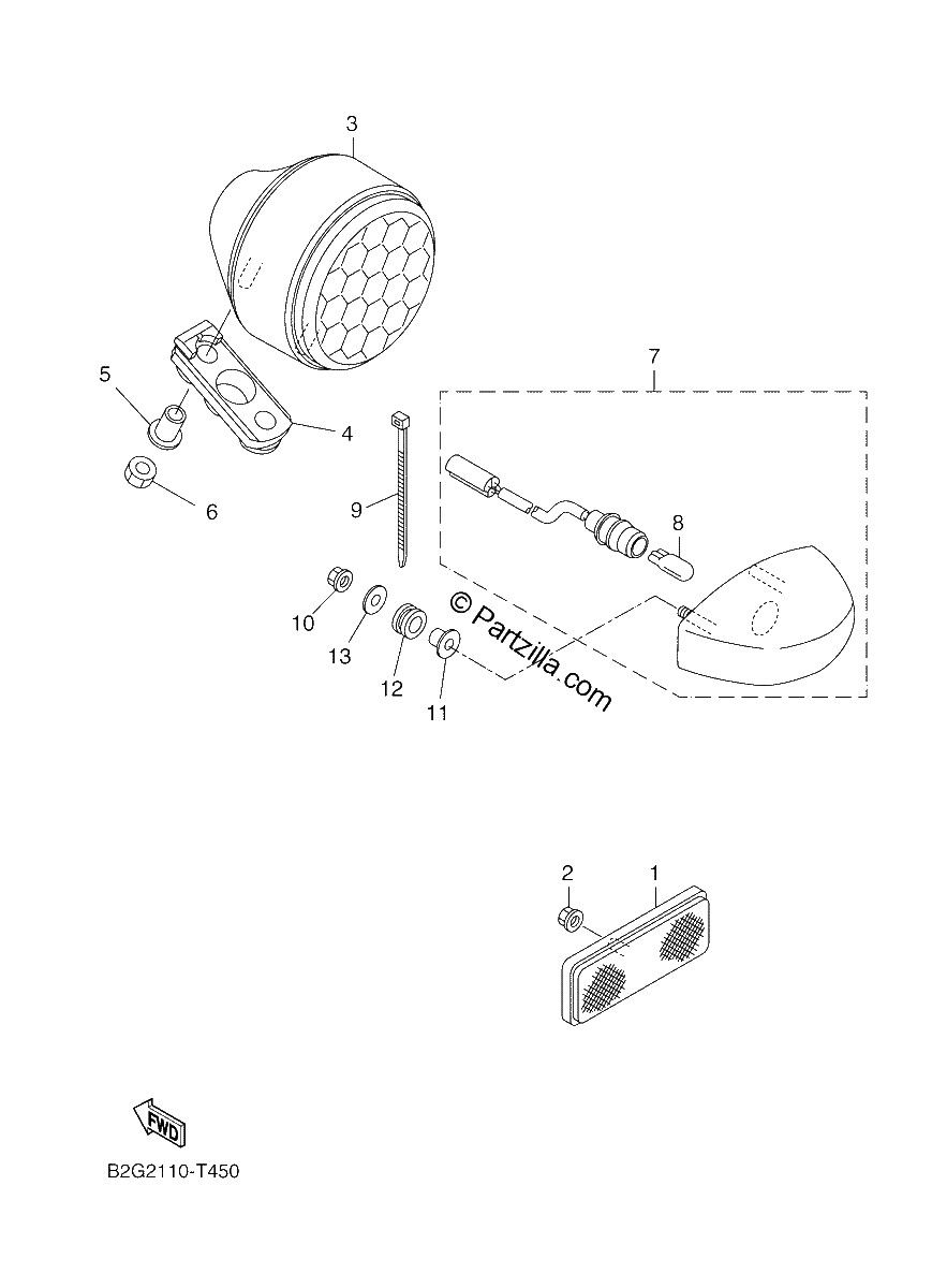 Diagrama de TAILLIGHT