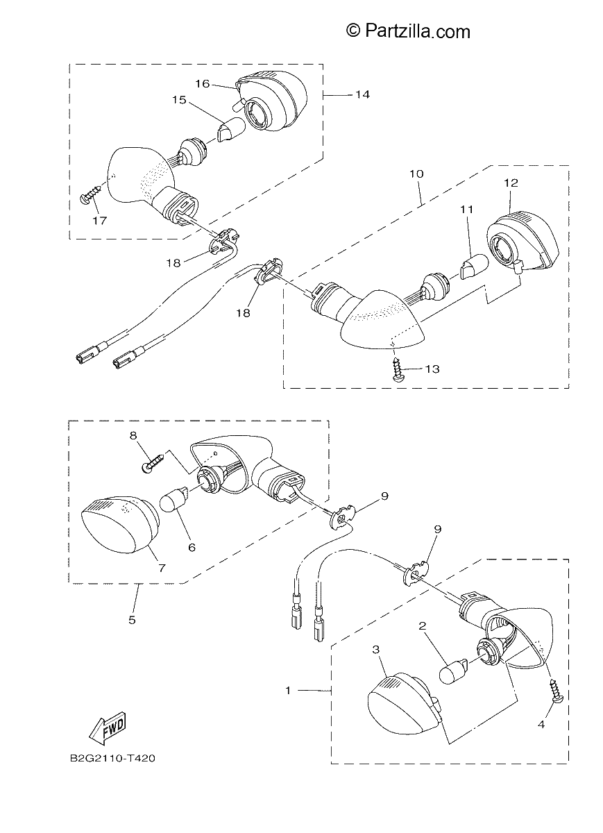 Diagrama de FLASHER LIGHT