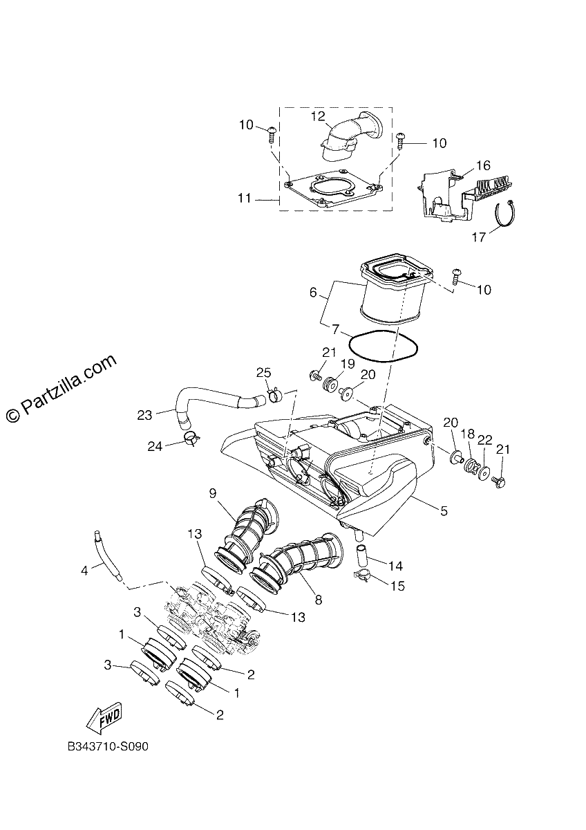 Diagrama de INTAKE