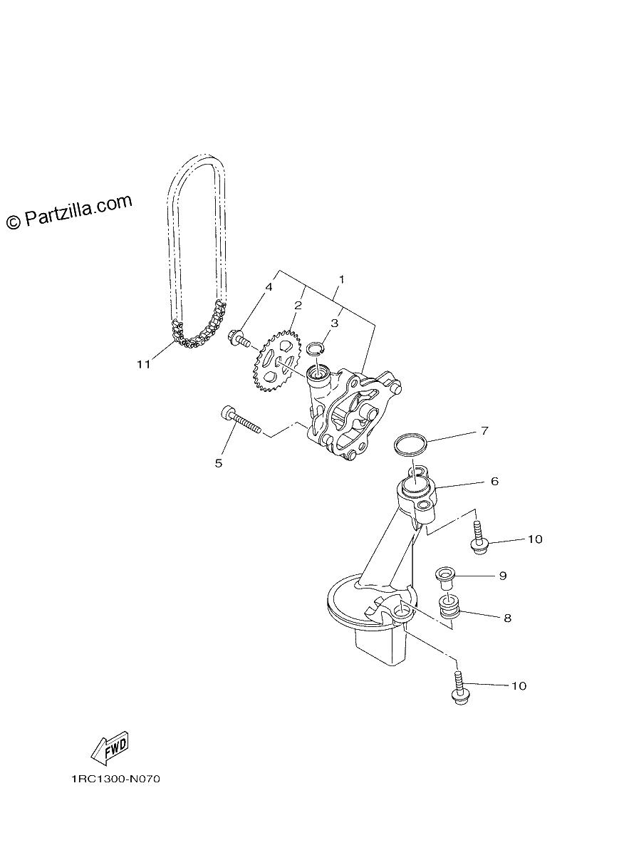 Diagrama de OIL PUMP