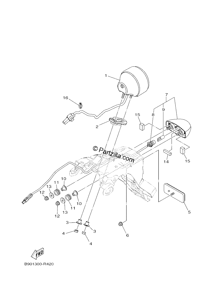 Diagrama de TAILLIGHT