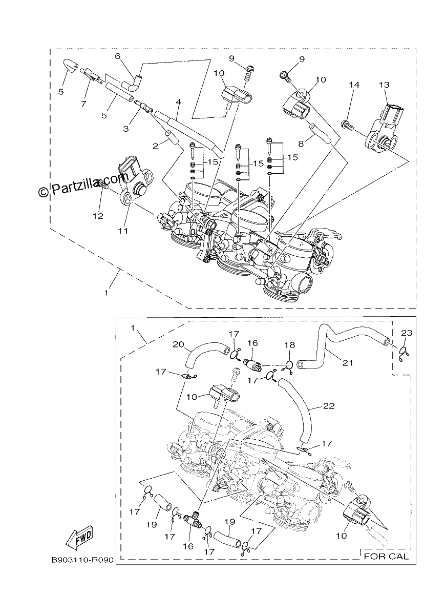 Diagrama de INTAKE