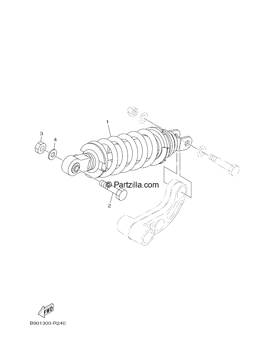 Diagrama de REAR SUSPENSION
