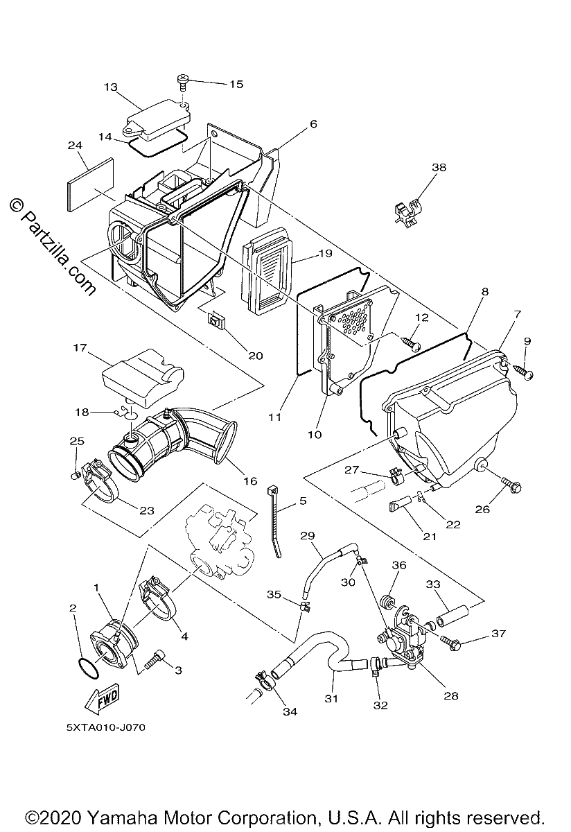 Diagrama de INTAKE