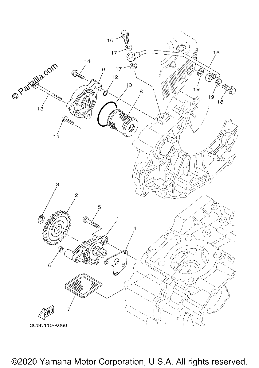 Diagrama de OIL PUMP