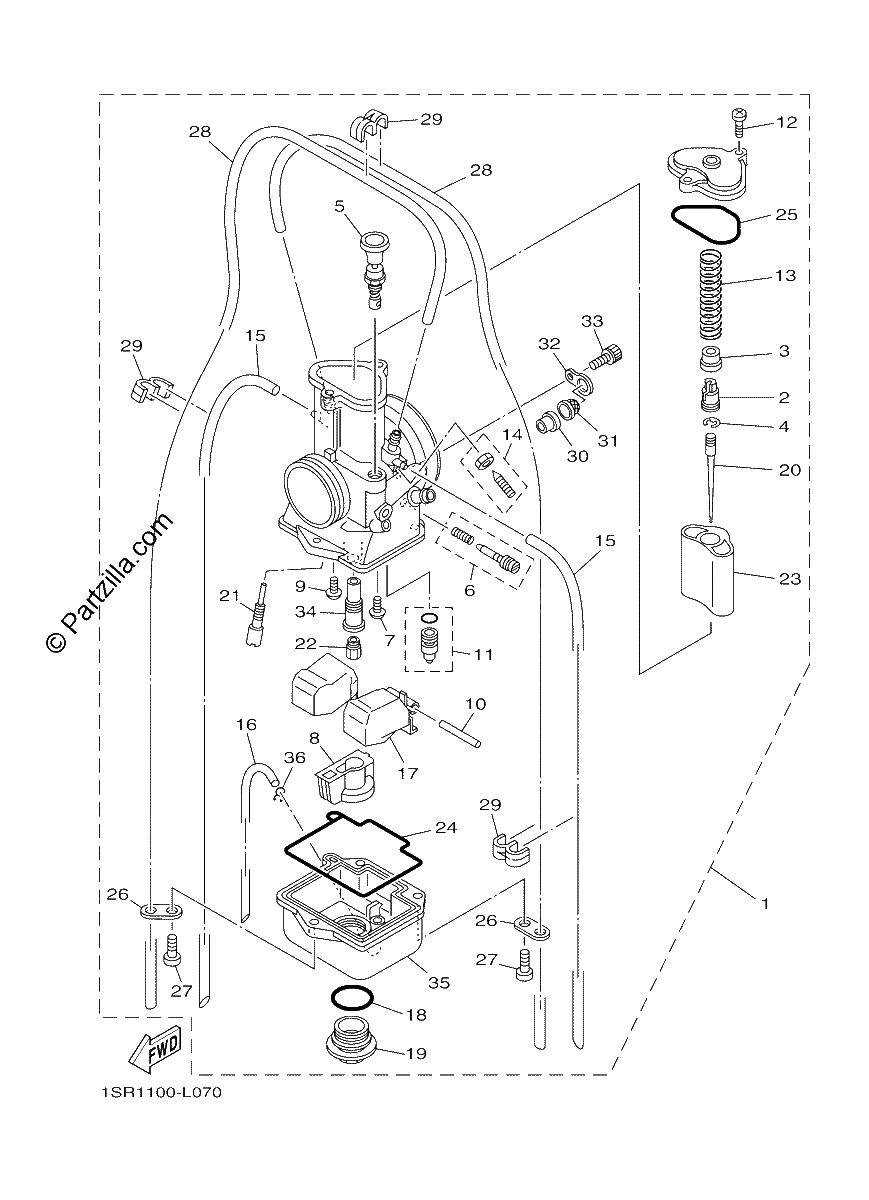 Diagrama de CARBURETOR