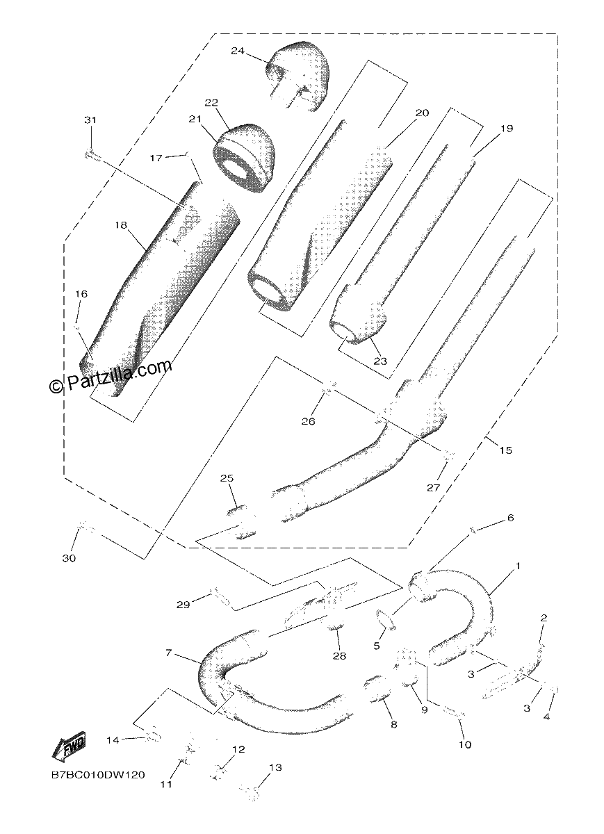 Diagrama de EXHAUST