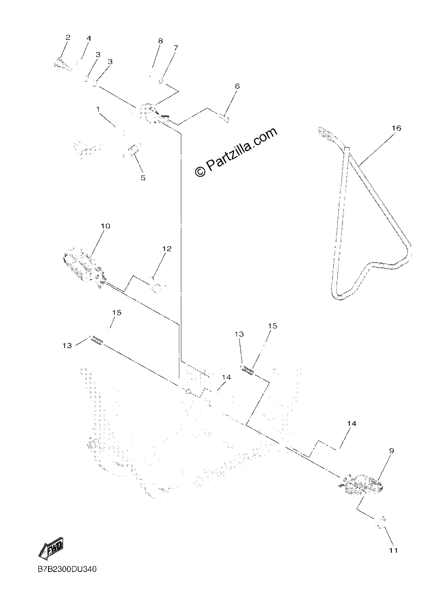 Diagrama de STAND FOOTREST