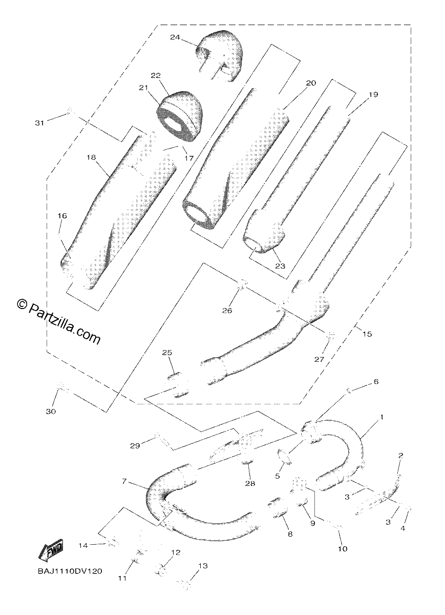 Diagrama de EXHAUST