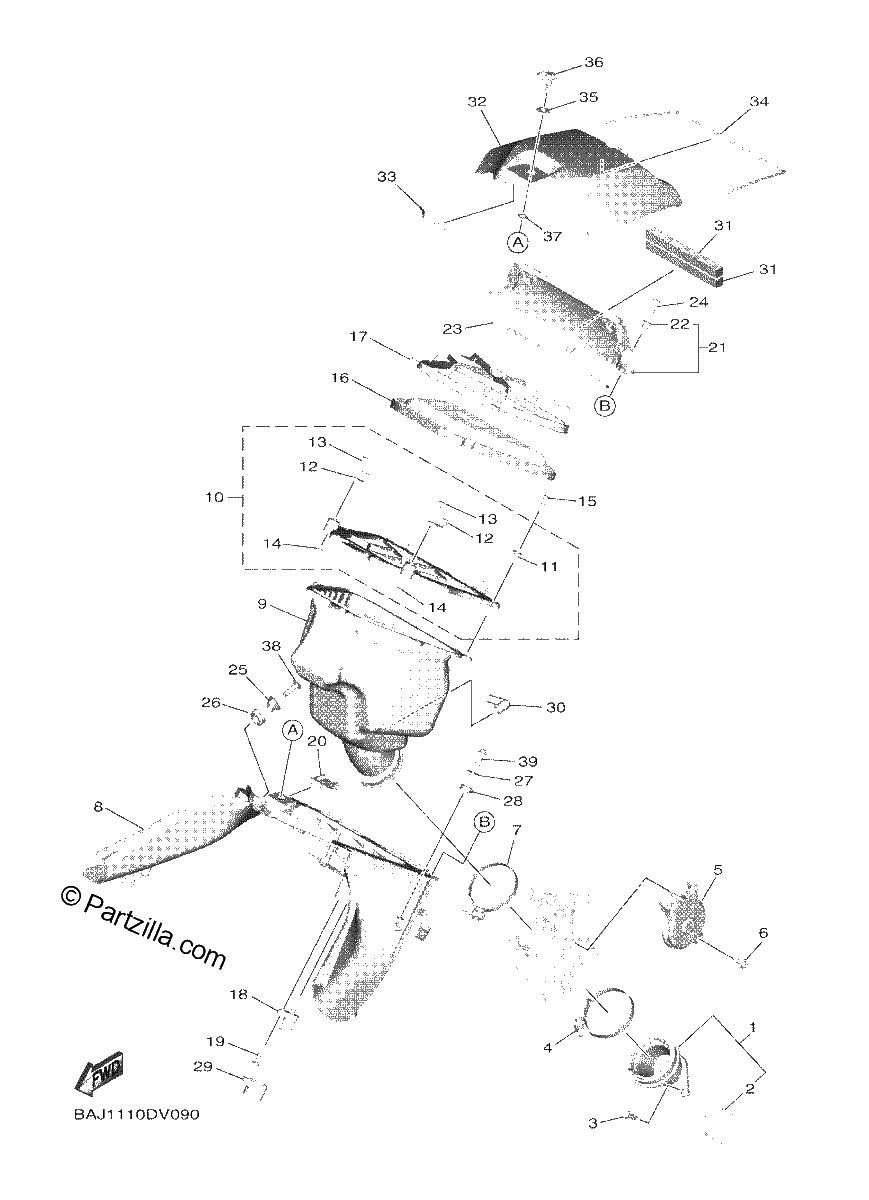 Diagrama de INTAKE