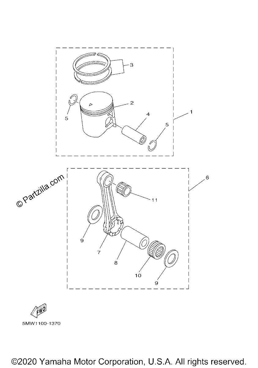 Diagrama de OPTIONAL PARTS 1